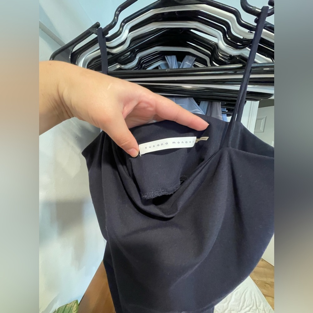 Susan Monaco Essential Thin Strap Mini Dress - image 3